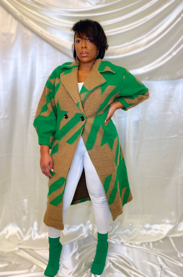 Trendsetter Trench (Green)